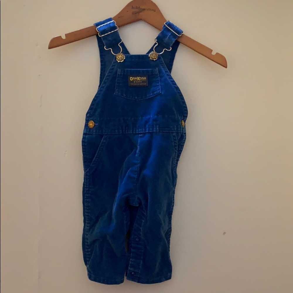 Vintage OshKosh Overalls Blue 6-9M